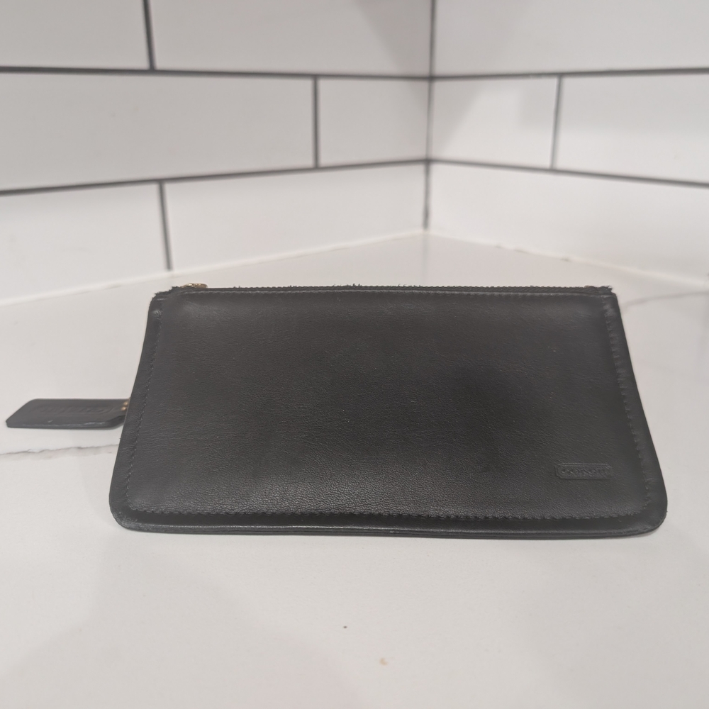 Coach Black Leather Case/Pouch 7170